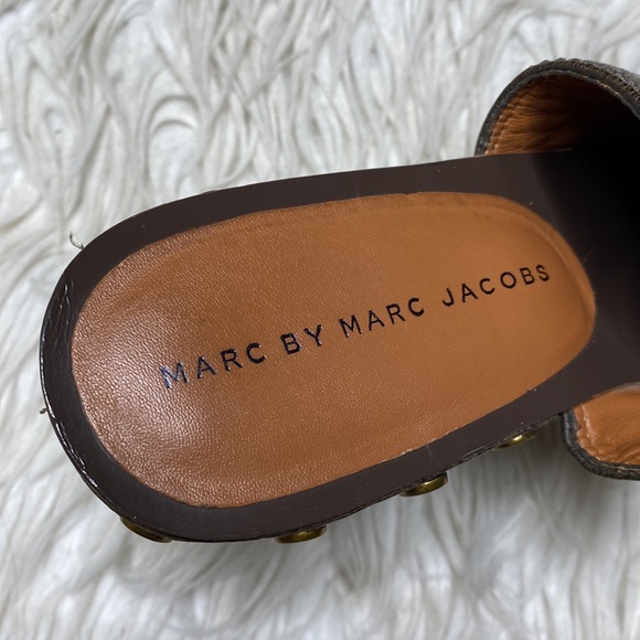 Marc by Marc Jacobs studded leather clogs - Picture 10 of 11